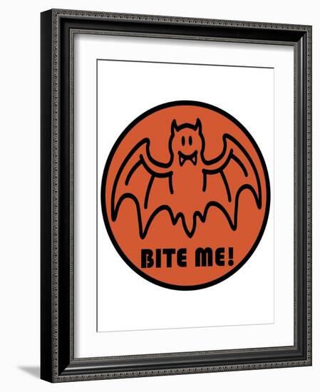 Bite Me-null-Framed Giclee Print