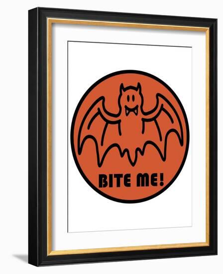 Bite Me-null-Framed Giclee Print