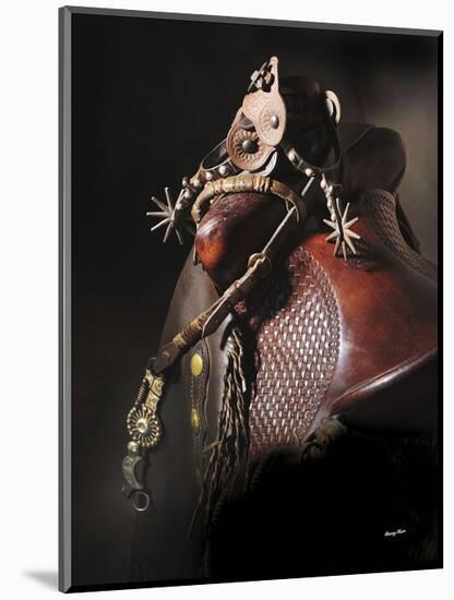 Bits, Bridles and Spurs-Barry Hart-Mounted Art Print