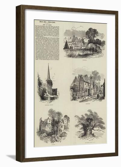 Bits of Kent-Samuel Read-Framed Giclee Print