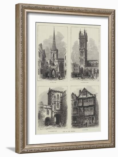 Bits of Old Bristol-Samuel Read-Framed Giclee Print