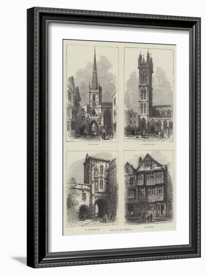 Bits of Old Bristol-Samuel Read-Framed Giclee Print