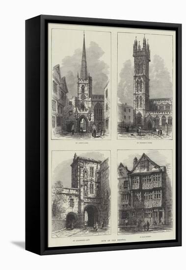 Bits of Old Bristol-Samuel Read-Framed Premier Image Canvas