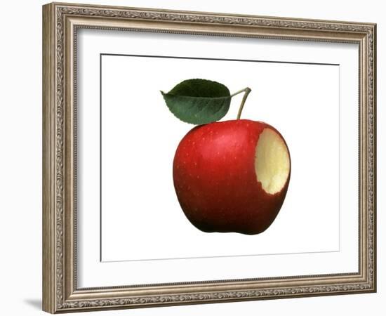Bitten Apple-Wolfgang Usbeck-Framed Photographic Print