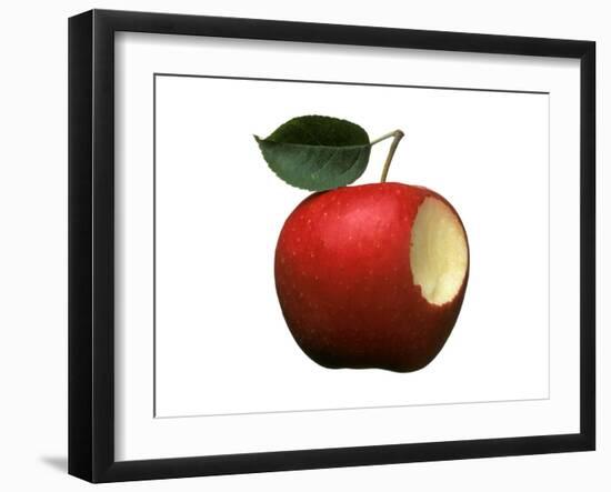 Bitten Apple-Wolfgang Usbeck-Framed Photographic Print