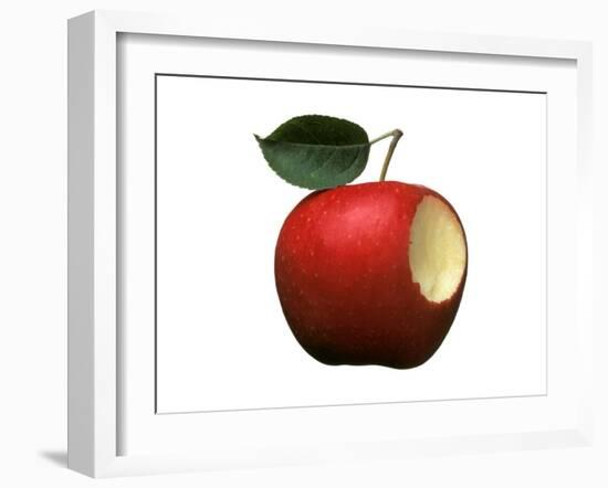 Bitten Apple-Wolfgang Usbeck-Framed Photographic Print