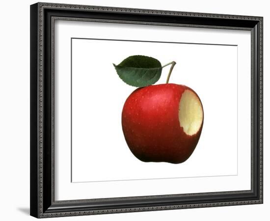 Bitten Apple-Wolfgang Usbeck-Framed Photographic Print