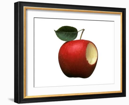 Bitten Apple-Wolfgang Usbeck-Framed Photographic Print