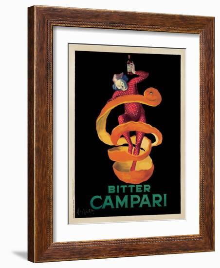 Bitter Campari, c.1921-Leonetto Cappiello-Framed Giclee Print