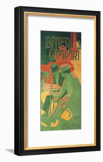 Bitter Campari Milano-Adolfo Hohenstein-Framed Art Print