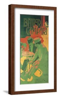 Bitter Campari Milano-Adolfo Hohenstein-Framed Art Print