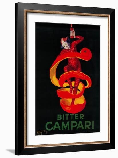 Bitter Campari Vintage Poster - Europe-Lantern Press-Framed Art Print