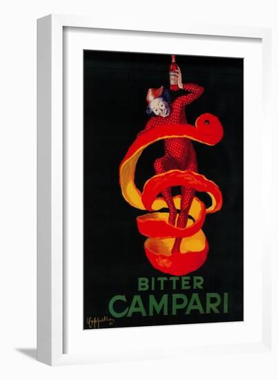 Bitter Campari Vintage Poster - Europe-Lantern Press-Framed Art Print