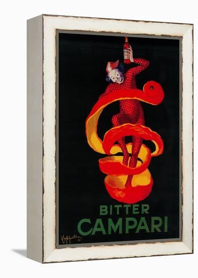 Bitter Campari Vintage Poster - Europe-Lantern Press-Framed Stretched Canvas