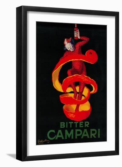 Bitter Campari Vintage Poster - Europe-Lantern Press-Framed Premium Giclee Print