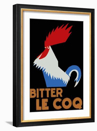 Bitter Coq-null-Framed Giclee Print
