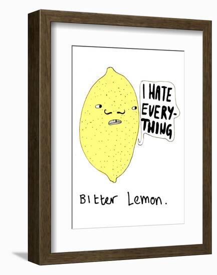 Bitter Lemon-null-Framed Giclee Print