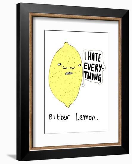 Bitter Lemon-null-Framed Giclee Print