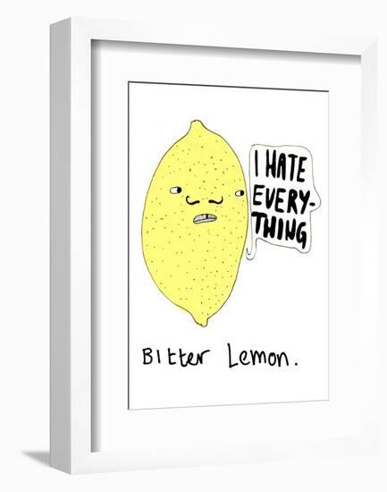 Bitter Lemon-null-Framed Giclee Print