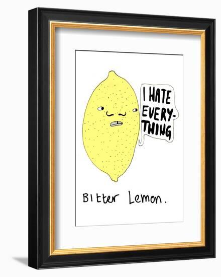 Bitter Lemon-null-Framed Giclee Print