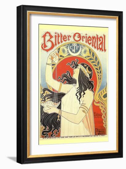 Bitter Oriental-Alphonse Mucha-Framed Art Print