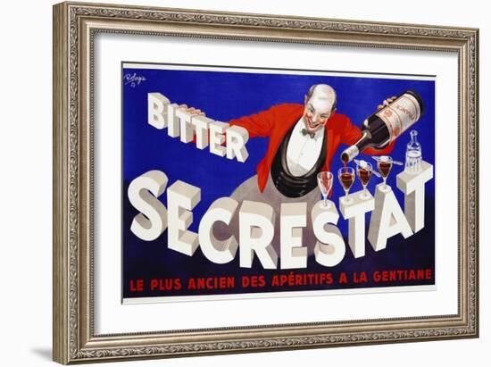 Bitter Secrestat Poster-null-Framed Giclee Print