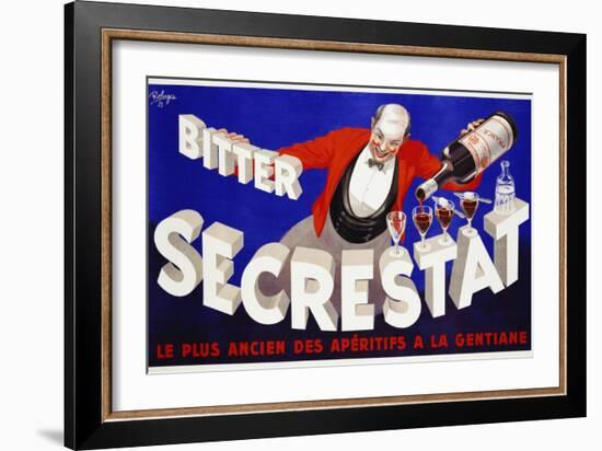Bitter Secrestat Poster-null-Framed Giclee Print