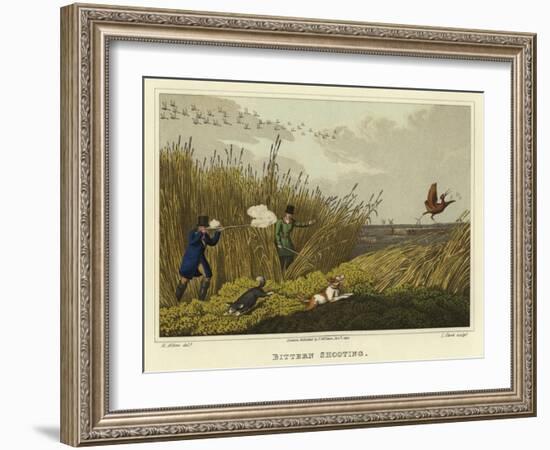 Bittern Shooting-Henry Thomas Alken-Framed Giclee Print