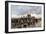 Bivouac at Le Bourget-Alphonse Marie de Neuville-Framed Giclee Print