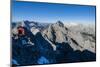 Bivouac Box and Wetterstein Range-Rolf Roeckl-Mounted Photographic Print