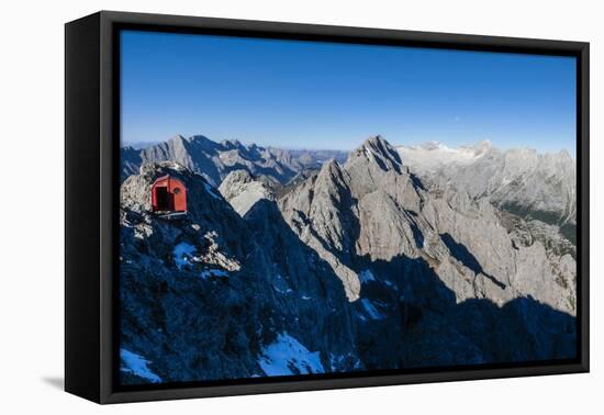 Bivouac Box and Wetterstein Range-Rolf Roeckl-Framed Premier Image Canvas