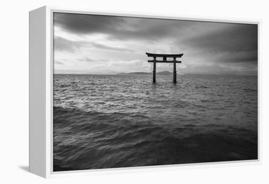 Biwa Japan-Art Wolfe-Framed Premier Image Canvas
