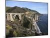 Bixby Bridge, Along Highway 1 North of Big Sur, California, United States of America, North America-Donald Nausbaum-Mounted Photographic Print