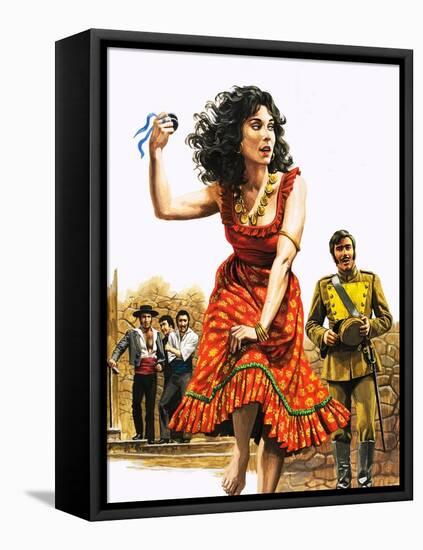 Bizet's Carmen-Roger Payne-Framed Premier Image Canvas