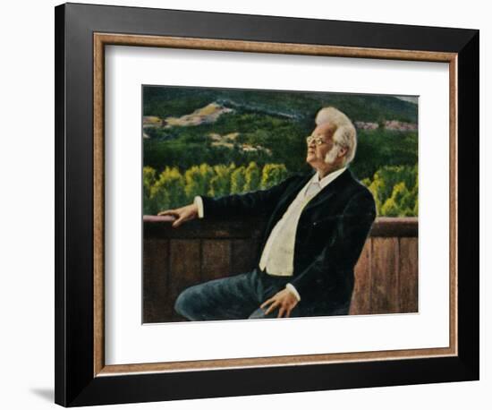 'Björnstjerne Björnson 1832-1910. - Gemälde von Erik Werenskiold', 1934-Unknown-Framed Giclee Print