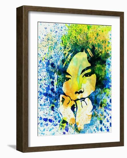 Bjork-Nelly Glenn-Framed Art Print