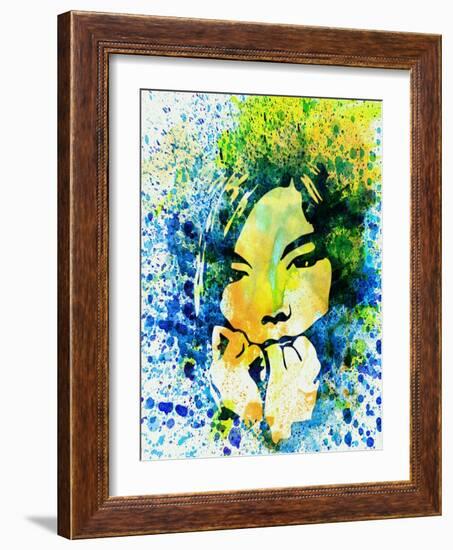 Bjork-Nelly Glenn-Framed Art Print