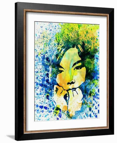 Bjork-Nelly Glenn-Framed Art Print