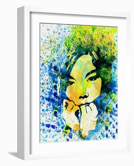 Bjork-Nelly Glenn-Framed Art Print