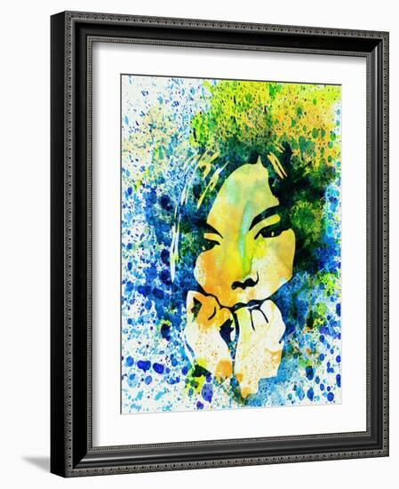 Bjork-Nelly Glenn-Framed Art Print