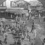 A Market in Ahmedabad, India, 1902-BL Singley-Framed Photographic Print