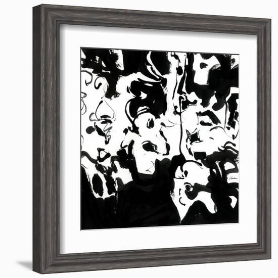 Black 4-Diane Lambin-Framed Art Print