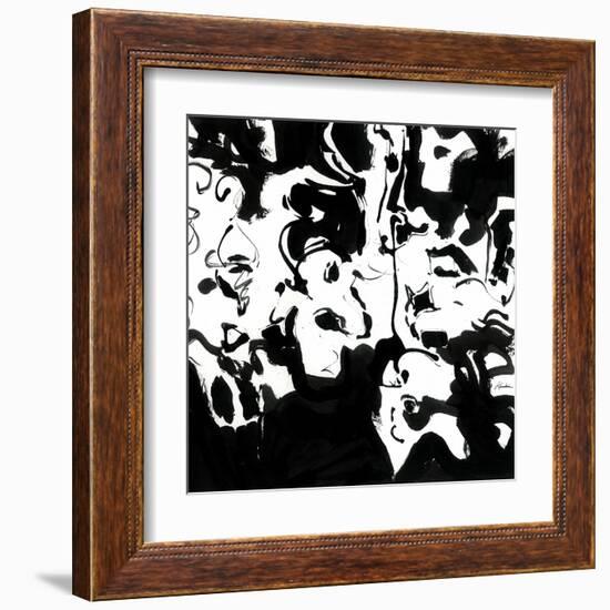 Black 4-Diane Lambin-Framed Art Print