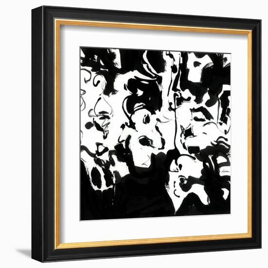 Black 4-Diane Lambin-Framed Art Print