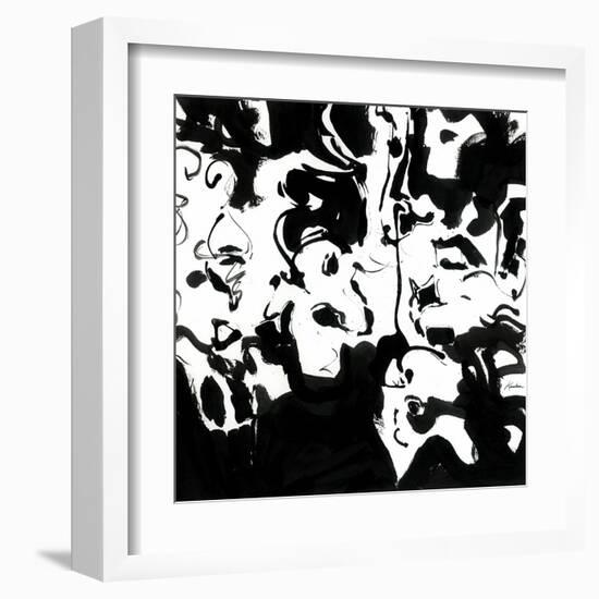 Black 4-Diane Lambin-Framed Art Print