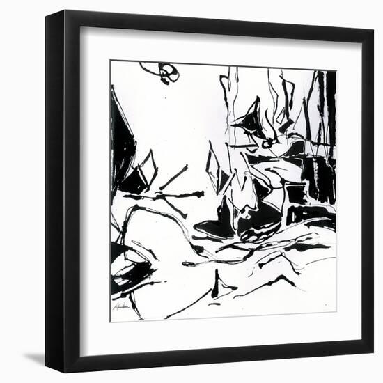 Black 6-Diane Lambin-Framed Art Print