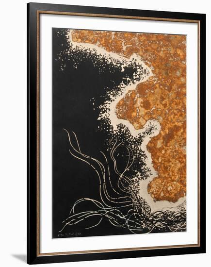 Black and Gold Camp-Yannick Ballif-Framed Collectable Print