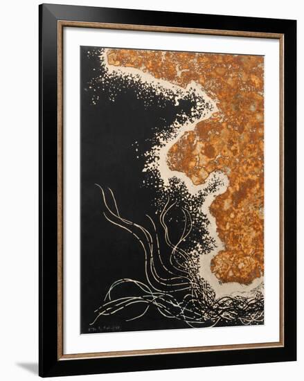 Black and Gold Camp-Yannick Ballif-Framed Collectable Print