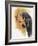 Black and Tan CoonHound-Barbara Keith-Framed Giclee Print