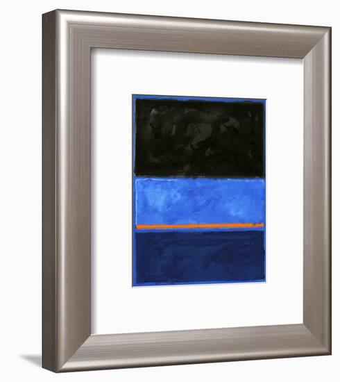 Black and Tangerine-Carmine Thorner-Framed Art Print